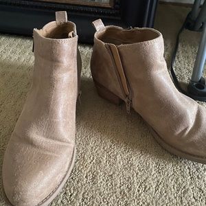 Tan Booties